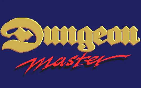 Screenshot of Dungeon Master on the Atari ST.